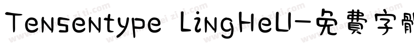 Tensentype LingHeU字体转换